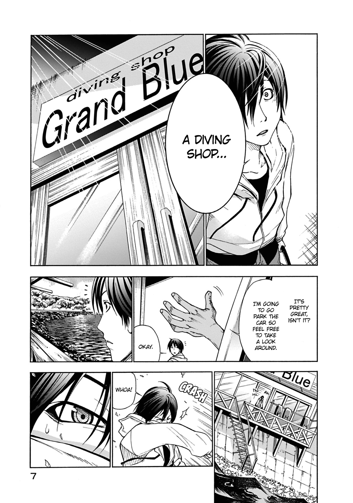 Grand Blue, Chapter 1 image 07